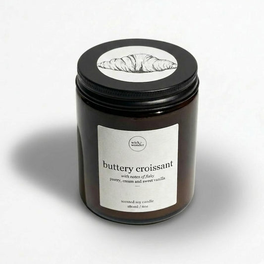 NEW 'Buttery Croissant' Luxury Soy Wax – Bakery Candle