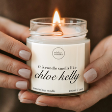 Load image into Gallery viewer, Chloe Kelly Candle, Women&#39;s Football Gifts
