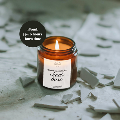 Chuck Bass Candle, Gossip Girl Gifts