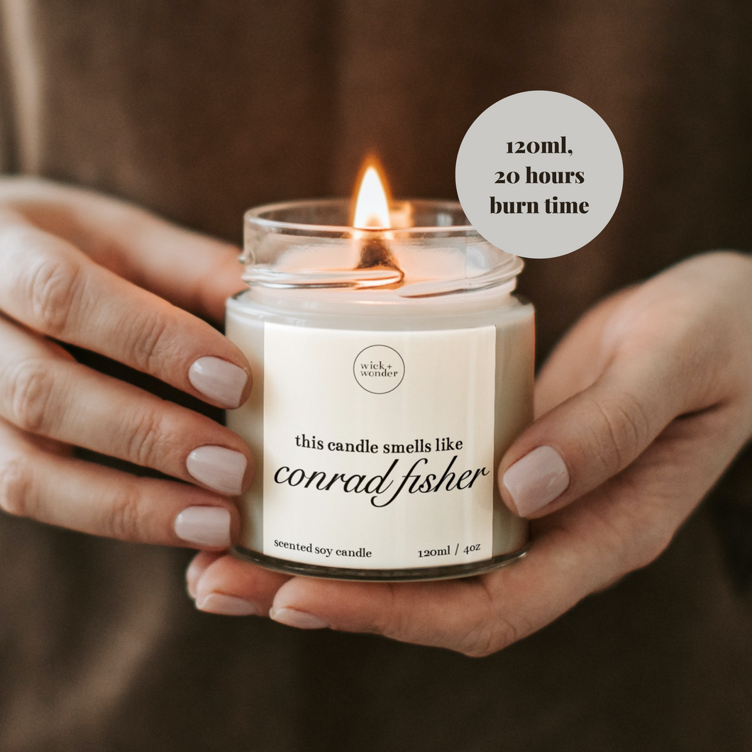 Conrad Fisher Candle, The Summer I Turned Pretty Gifts