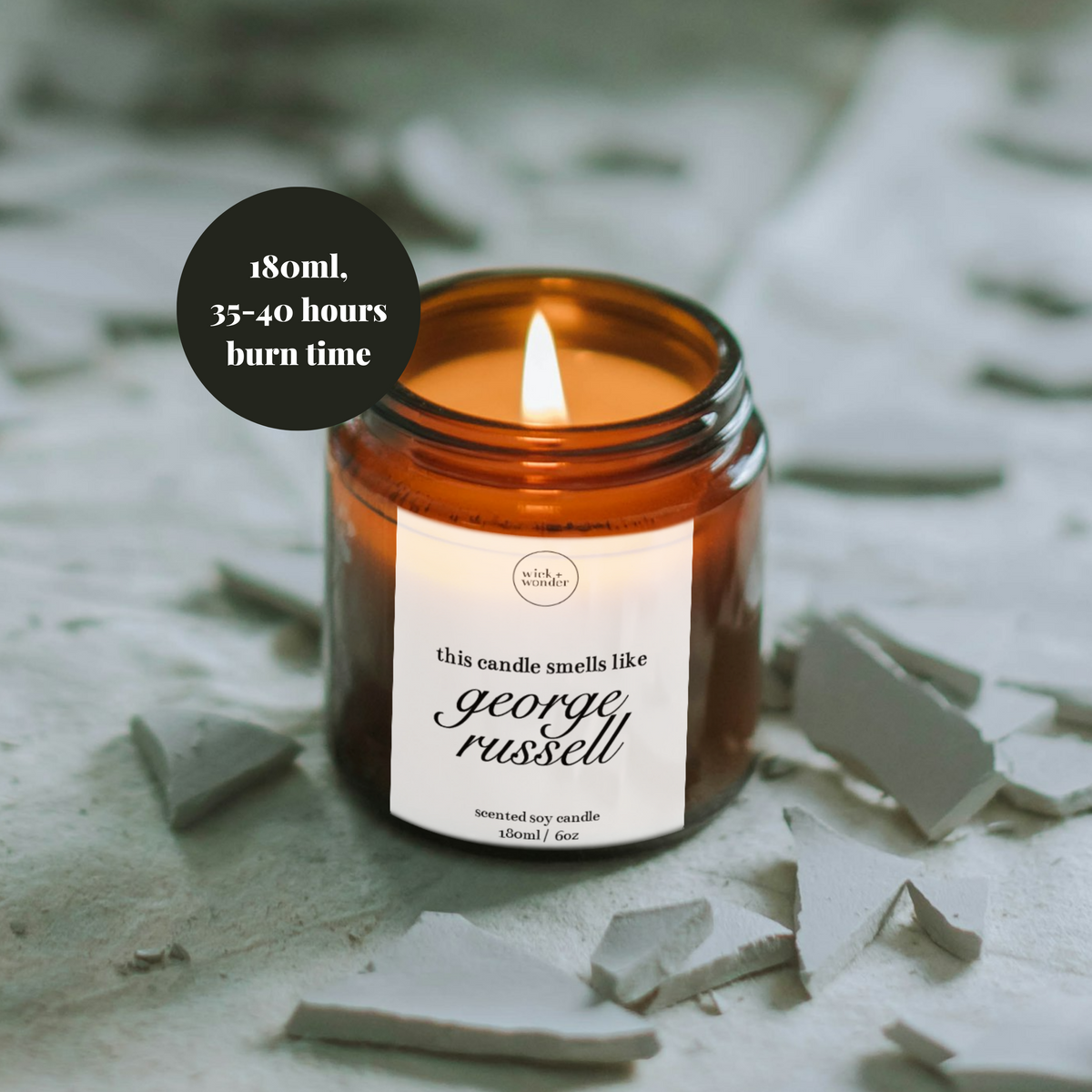 George Russell Candle, Formula One Gifts