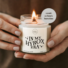 Load image into Gallery viewer, In My Hyrox Era Candle, Hyrox Gift For Her

