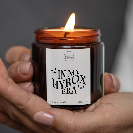 In My Hyrox Era Candle, Hyrox Gift For Her