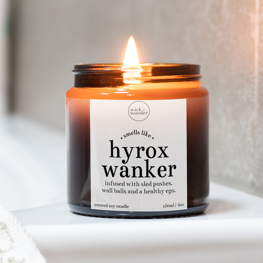 Hyrox Wanker Candle, Hyrox Gift