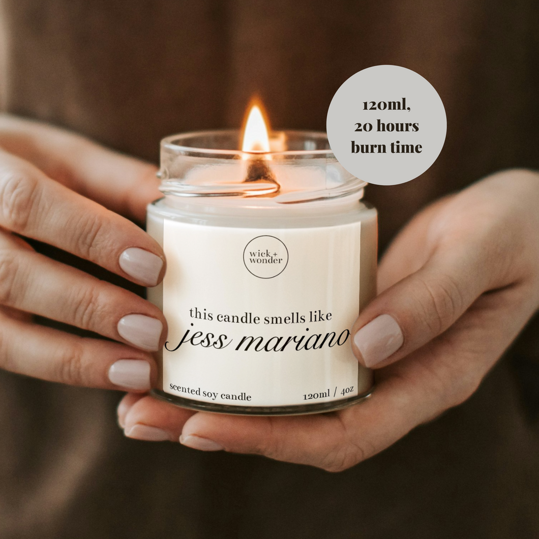 Jess Mariano Candle, Gilmore Girls Gift