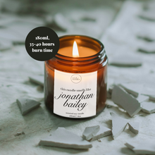 Load image into Gallery viewer, Smells Like Jonathan Bailey Candle, Celebrity Candles
