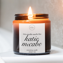 Load image into Gallery viewer, Katie McCabe Candle, Women&#39;s Football Gifts

