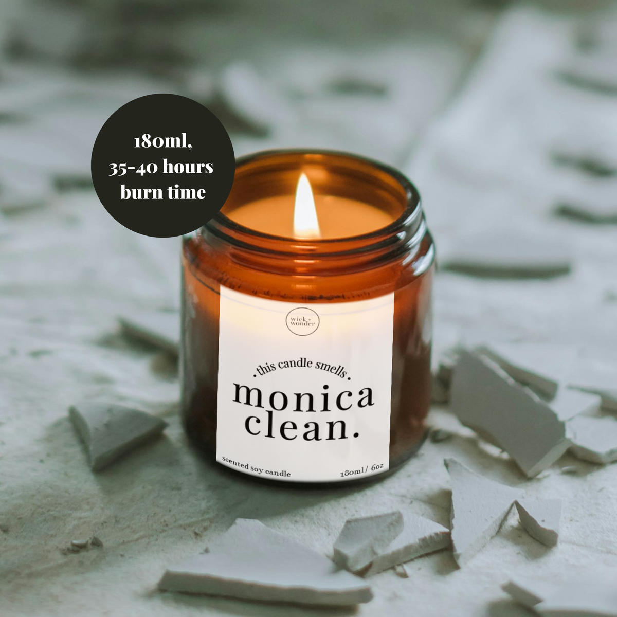 Monica Clean Candle, Friends TV Show Gifts