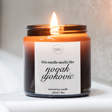 Load image into Gallery viewer, Novak Djokovic Candle, Funny Tennis Gifts
