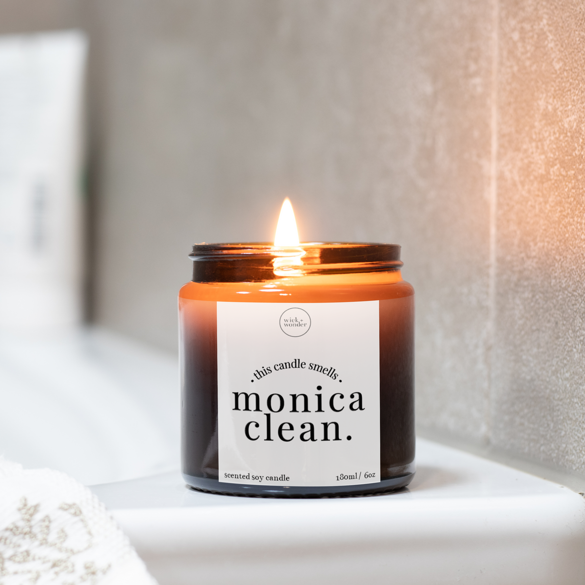 Monica Clean Candle, Friends TV Show Gifts