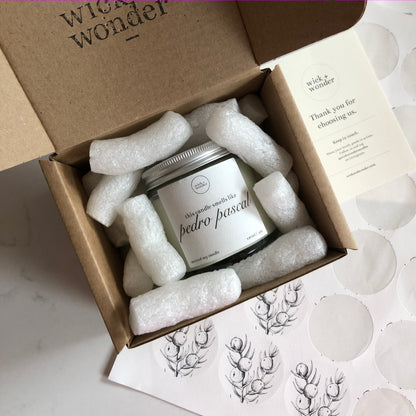 Smells Like Pedro Pascal Candle, Celebrity Candles