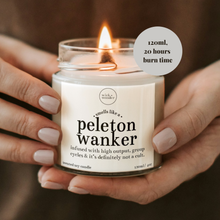 Load image into Gallery viewer, Peleton Wanker Candle, Spin Class Gifts
