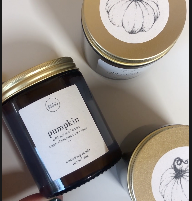 'Pumpkin' Candle – Limited Edition