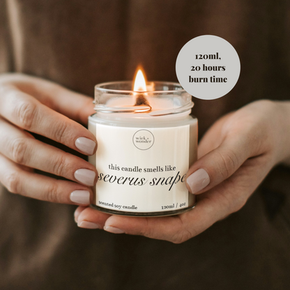 Severus Snape Candle, Harry Potter Gifts