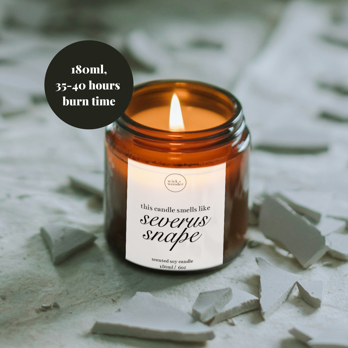 Severus Snape Candle, Harry Potter Gifts