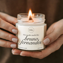 Load image into Gallery viewer, Bruno Fernandes Candle, Man United Gifts
