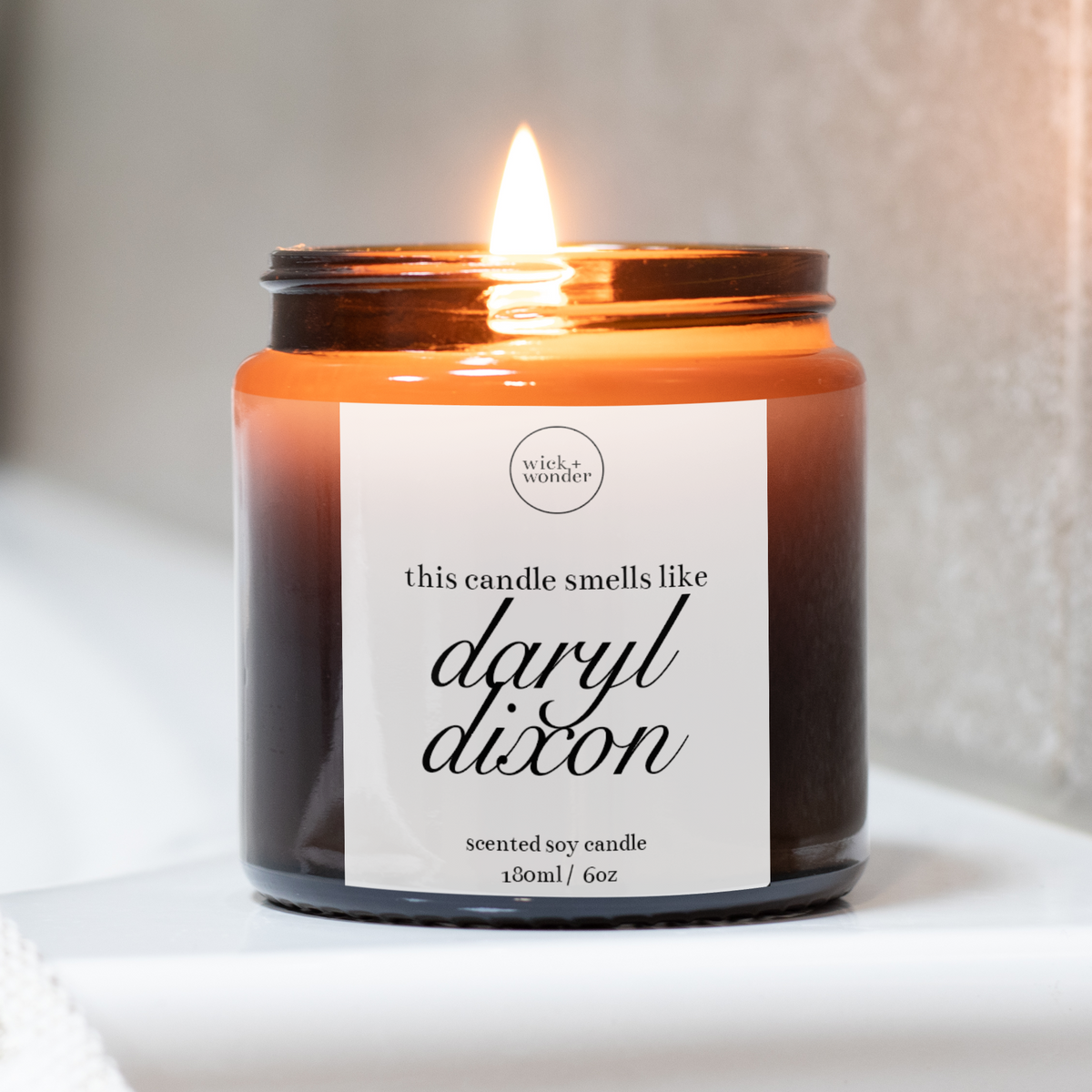 Daryl Dixon Candle, The Walking Dead Gifts