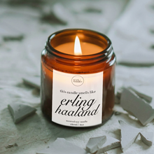 Load image into Gallery viewer, Erling Haaland Gift Candle, Man City Gifts

