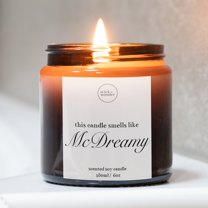 Smells Like McDreamy Candle, Derek Shepherd Gifts
