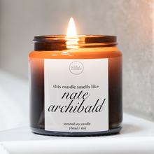 Load image into Gallery viewer, Smells Like Nate Archibald Candle, Gossip Girl Gifts

