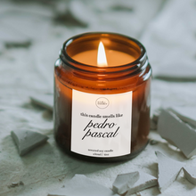 Load image into Gallery viewer, Smells Like Pedro Pascal Candle, Celebrity Candles
