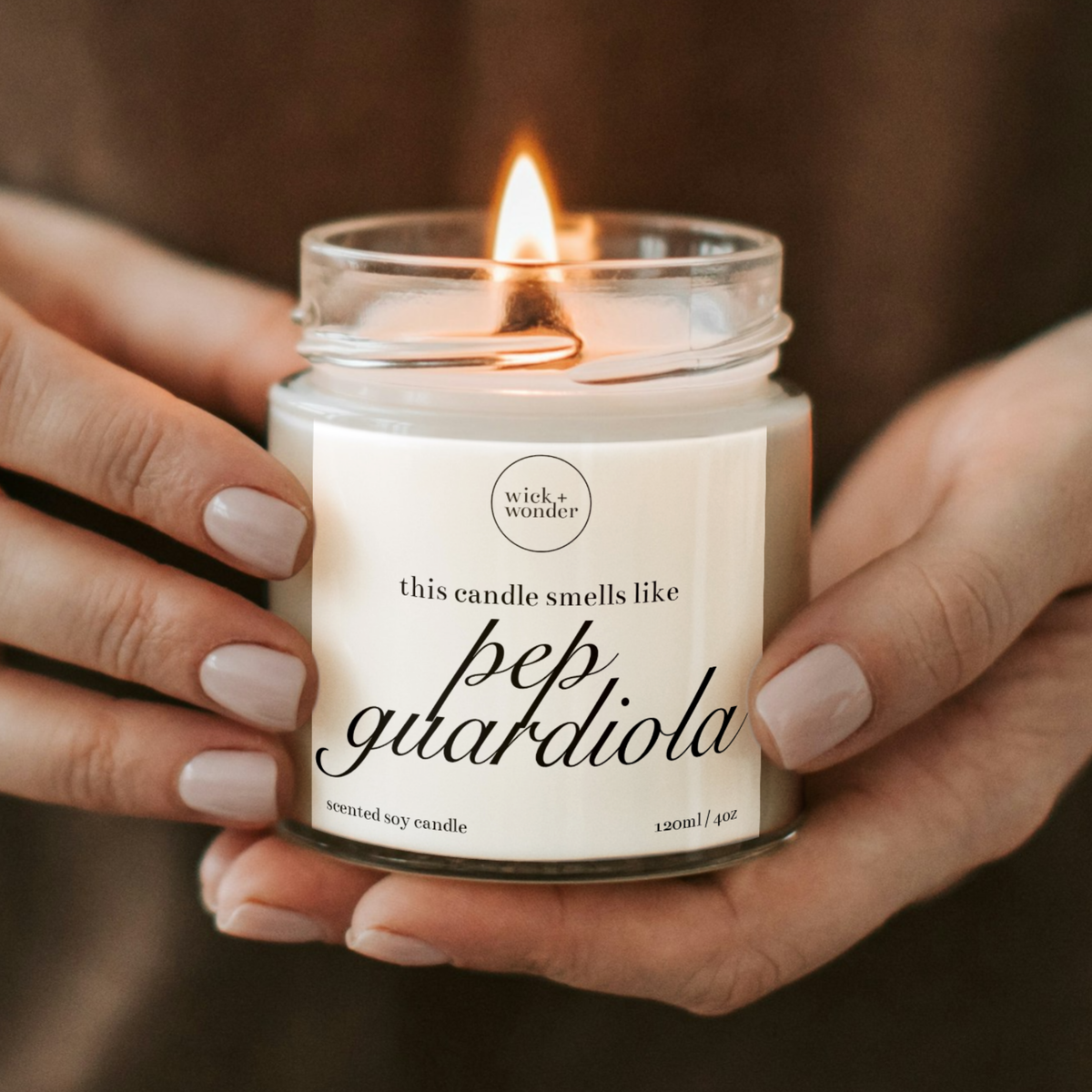 Pep Guardiola Candle, Man City Gifts