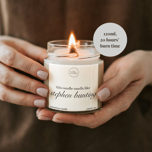 Stephen Bunting Candle, Funny Darts Gifts