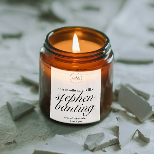 Stephen Bunting Candle, Funny Darts Gifts