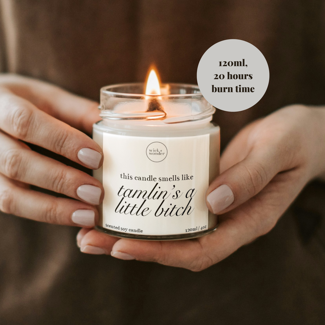 Tamlin's A Bitch Candle, ACOTAR Gifts