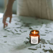 Load image into Gallery viewer, Listening To The Life Of A Showgirl Candle, Taylor Swift Gift
