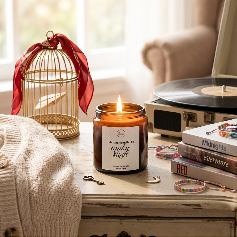 Taylor Swift Candle – Swiftie Gift Ideas
