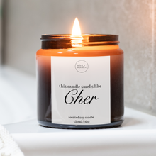 Load image into Gallery viewer, Smells Like Cher Candle, Celebrity Candles
