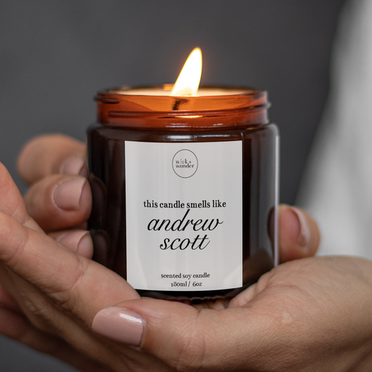 Andrew Scott Candle, Andrew Scott Gifts, Celebrity Candles