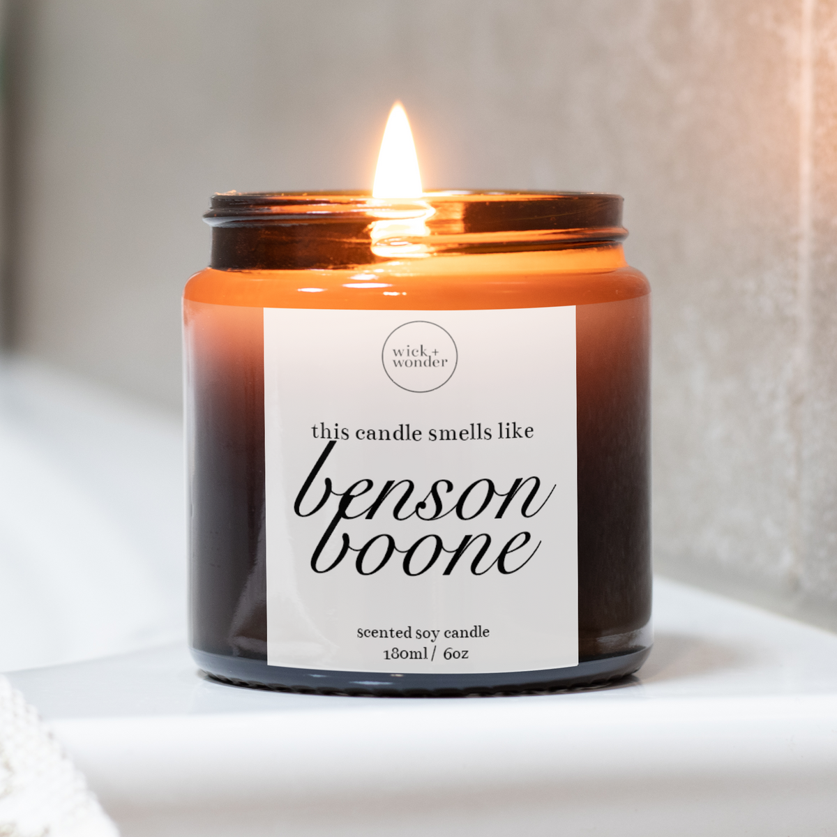 Benson Boone Candle, Music Lover Gift