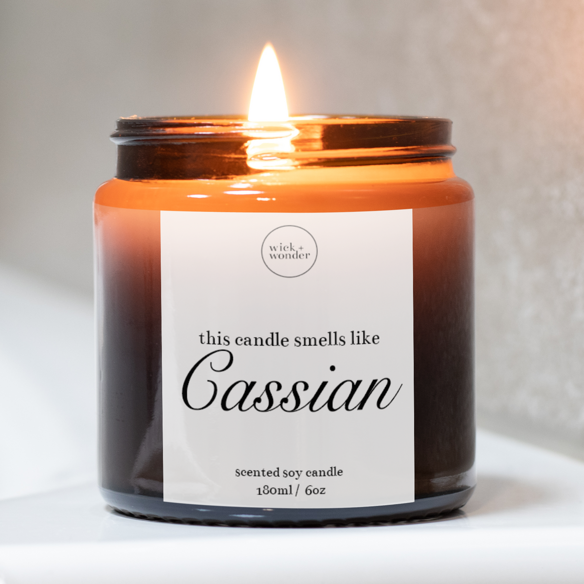 Cassian Candle, ACOTAR Gifts