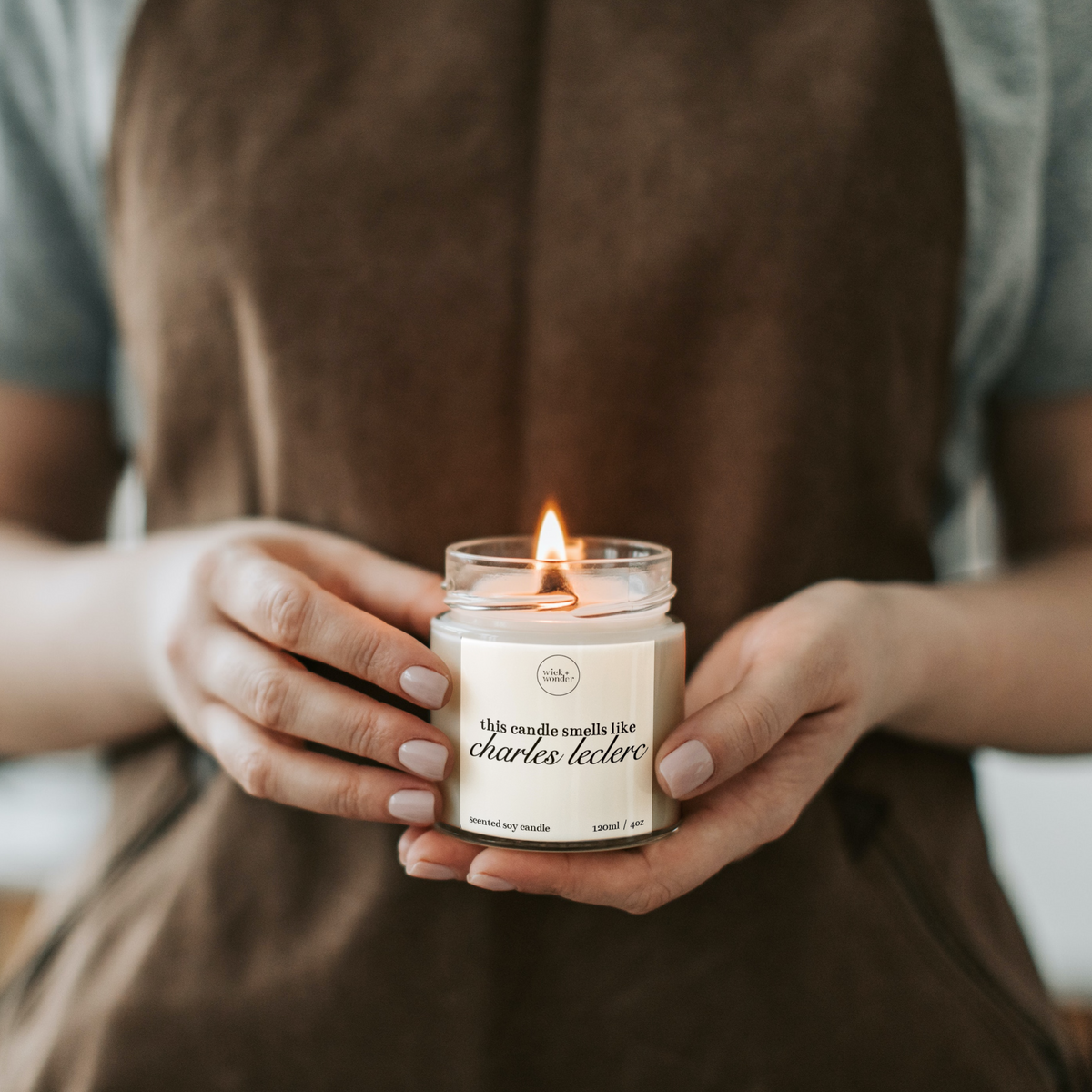 Smells Like Charles Leclerc Candle, Formula One Gifts