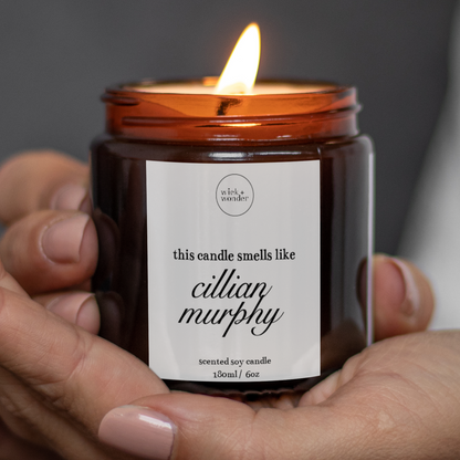 Cillian Murphy Candle, Celebrity Candles