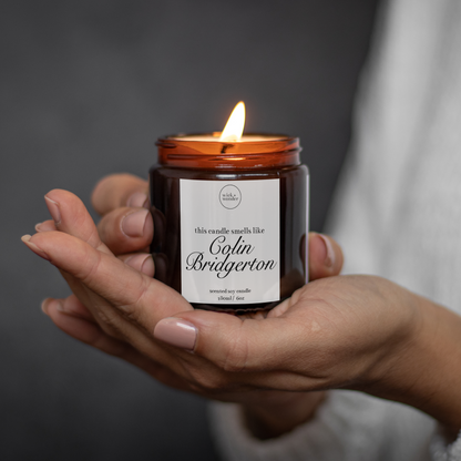 Colin Bridgerton Candle, Bridgerton Gifts, Bridgerton Candle