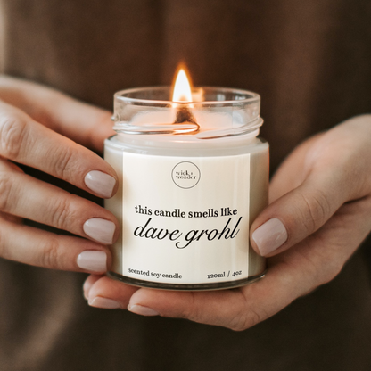 Smells Like Dave Grohl Candle, Dave Grohl Gifts