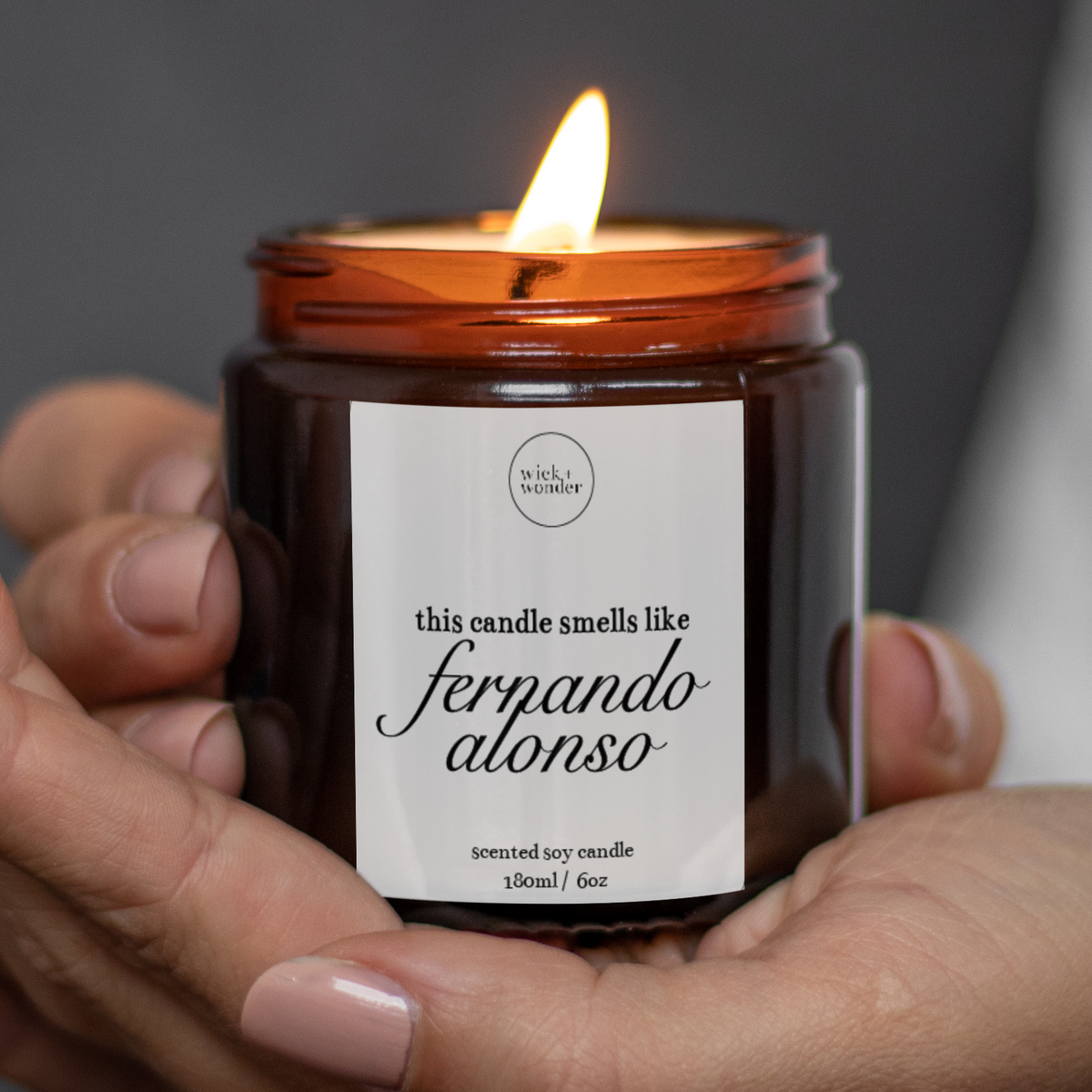 Smells Like Fernando Alonso Candle, Formula One Gifts