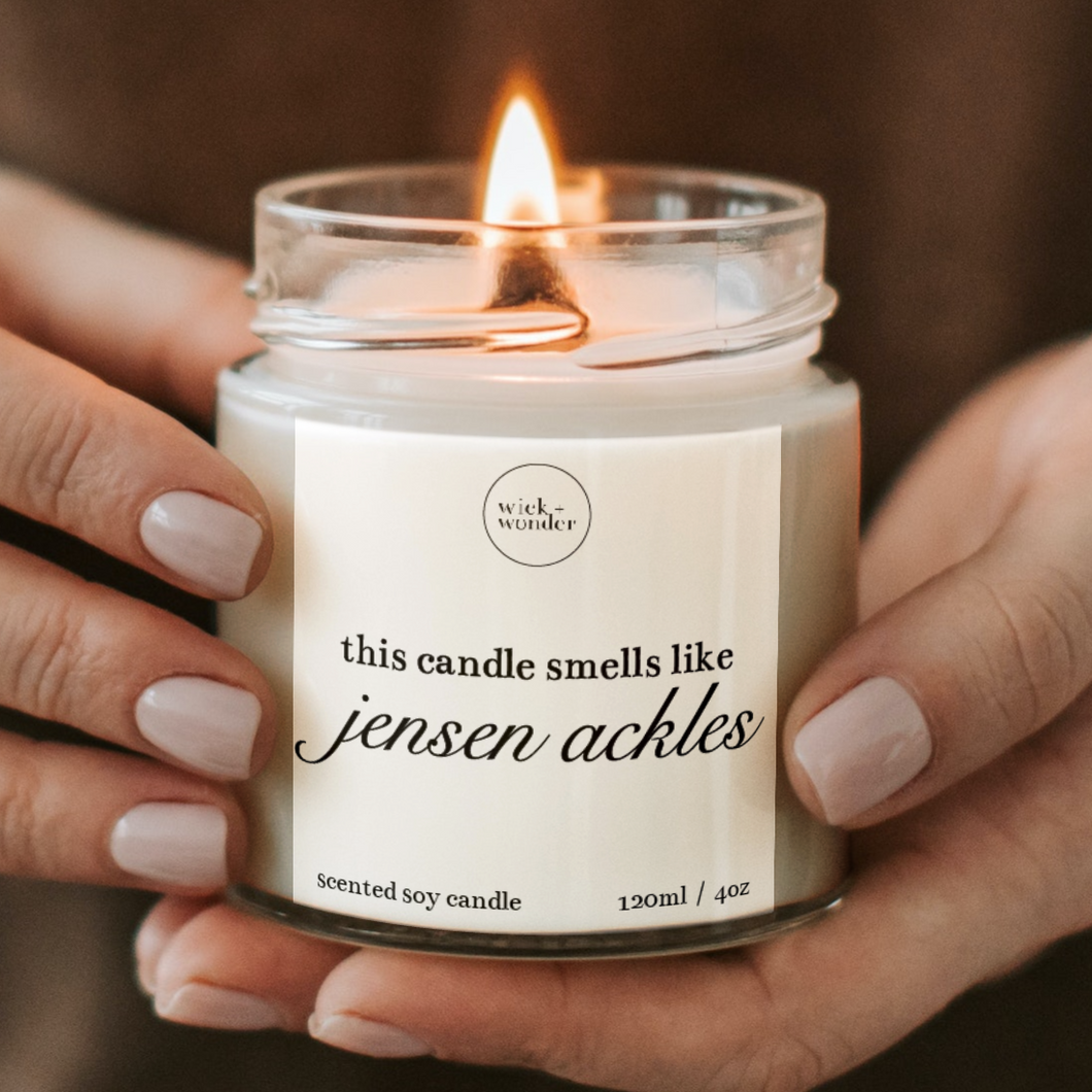 Jensen Ackles Candle, Celebrity Candles