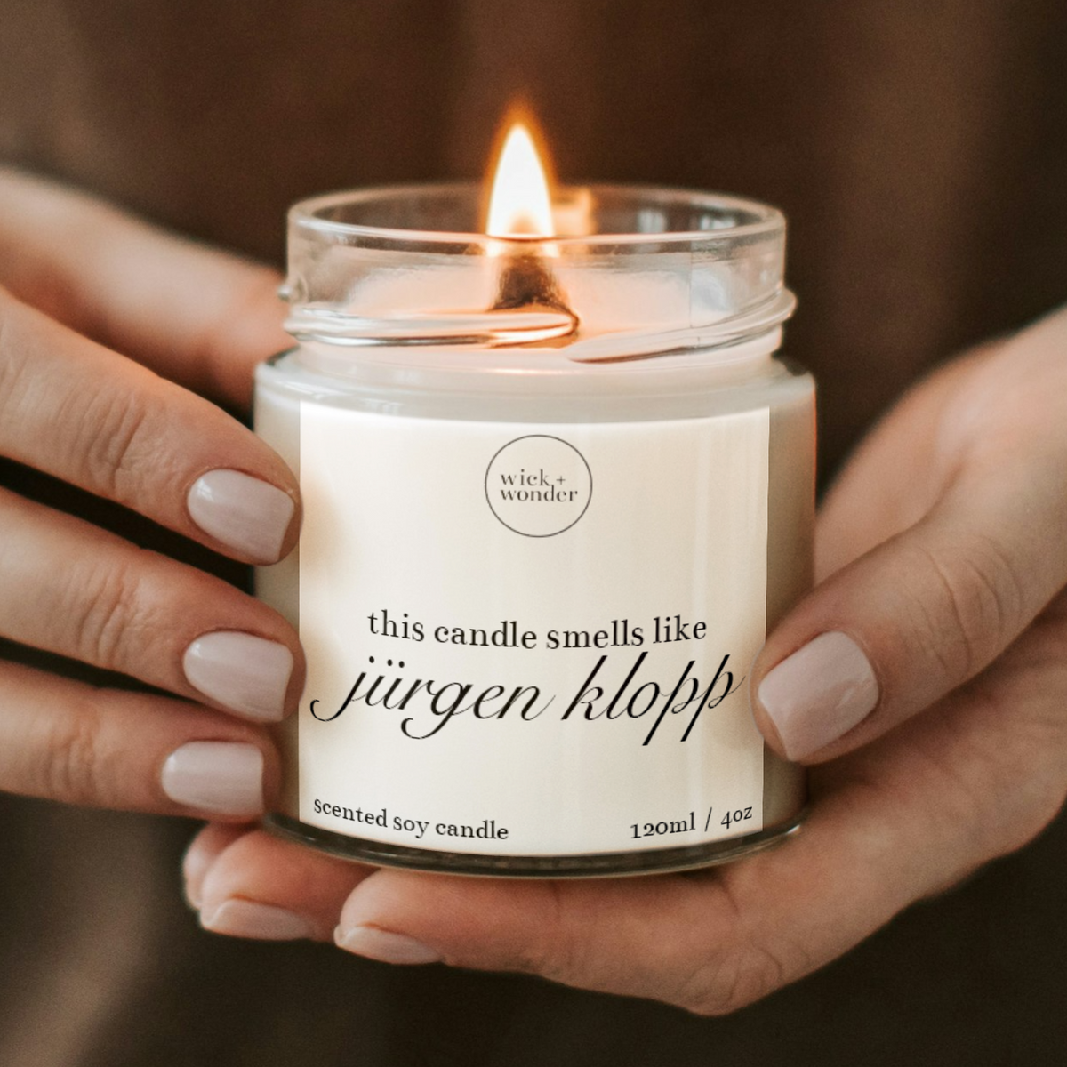 Jürgen Klopp Candle, Football Gift Idea