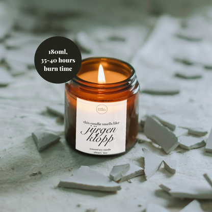 Jürgen Klopp Candle, Football Gift Idea