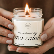 Load image into Gallery viewer, Mo Salah Candle, Liverpool Football Gifts
