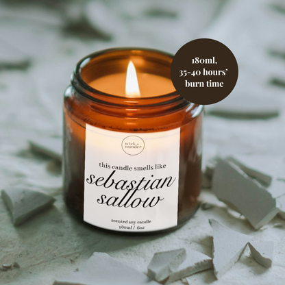 Sebastian Sallow Candle, Harry Potter Gifts