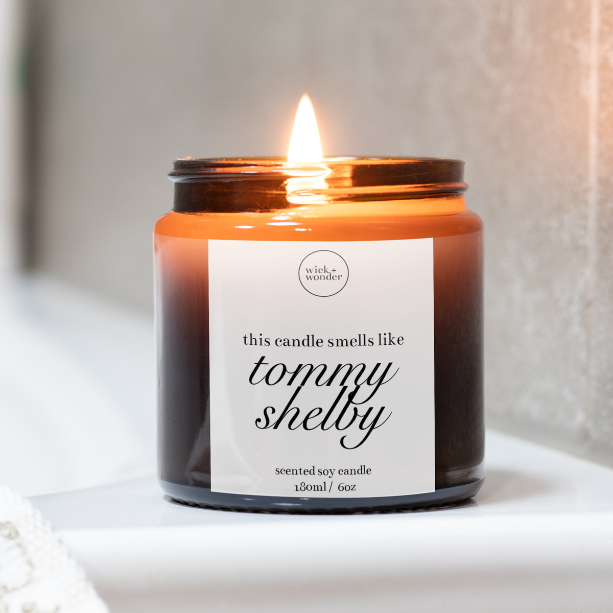 Tommy Shelby Candle, Peaky Blinders Gifts