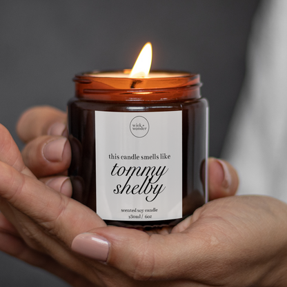 Tommy Shelby Candle, Peaky Blinders Gifts