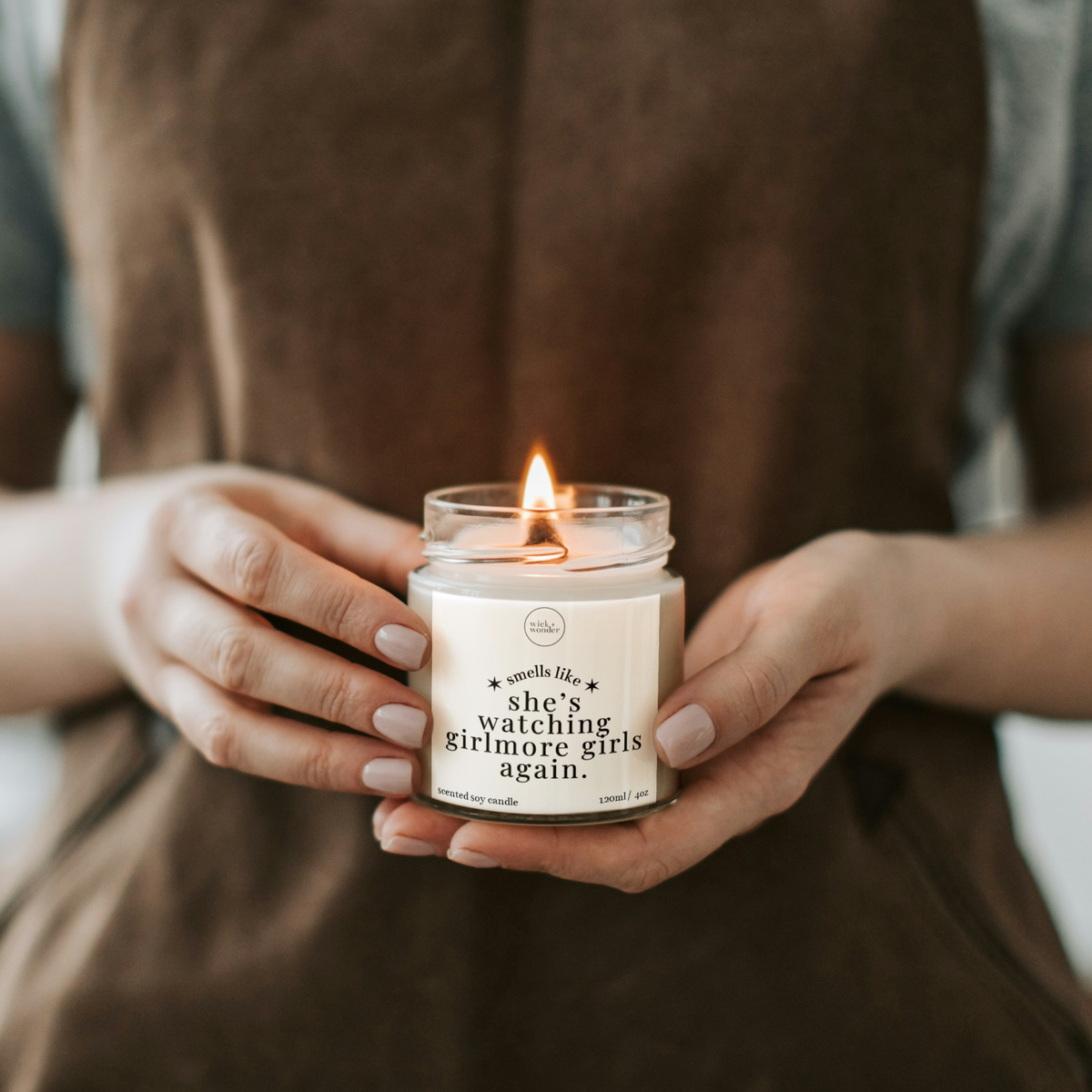 Watching Gilmore Girls Again Candle, Autumn Gifts