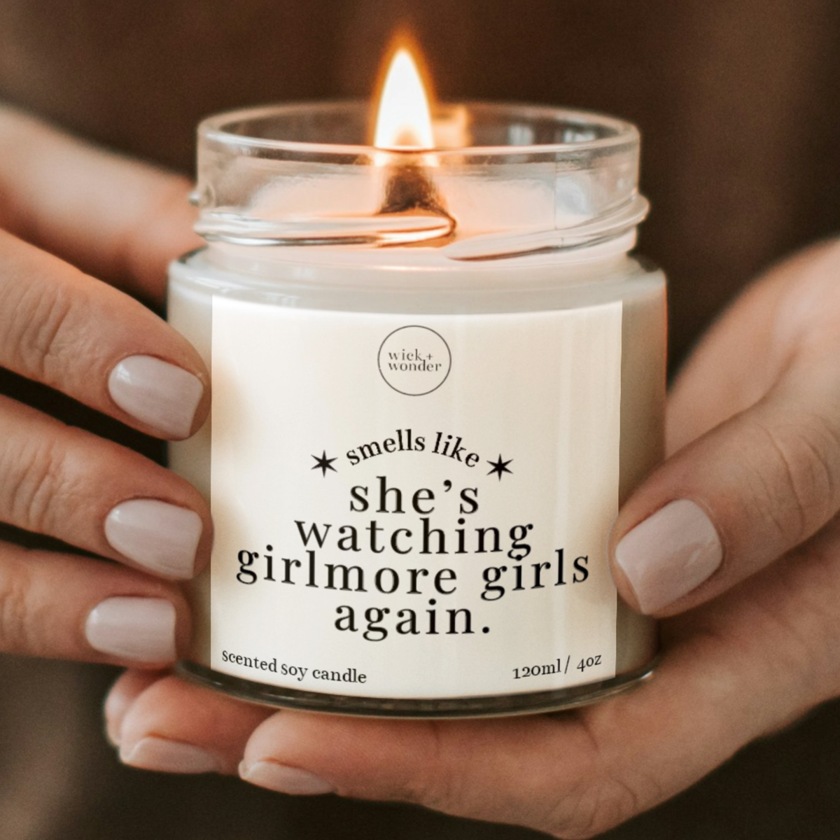 Watching Gilmore Girls Again Candle, Autumn Gifts