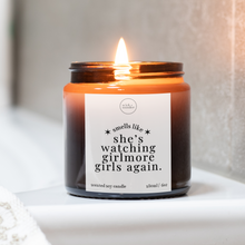 Load image into Gallery viewer, Watching Gilmore Girls Again Candle, Autumn Gifts
